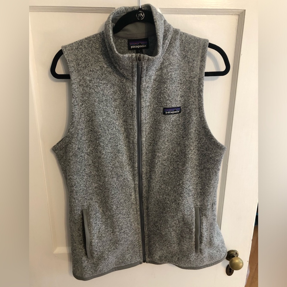 EUC Patagonia Better Sweater Women’s Fleece Vest Gray Size L